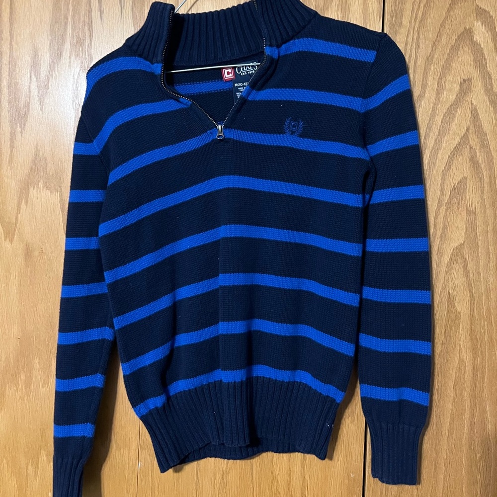 Chaps 1/4 zip sweater